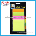 Asoorted sticky notes/self memo stick notes in blister card
